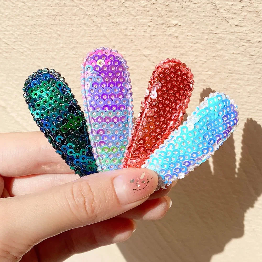 10Pcs/Set BB Hair Clips for Kids Handmade