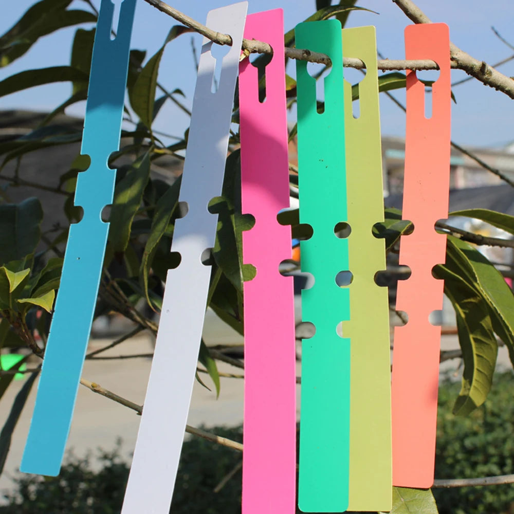 100pcs Home Gardening Products Pots Planting Plastic Flowers