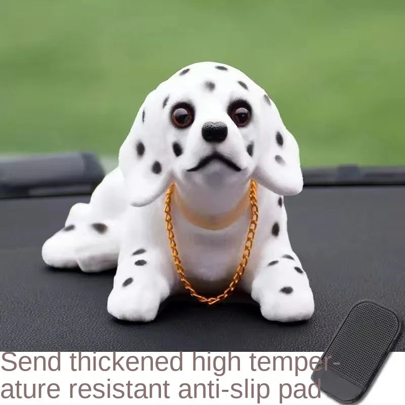 Car decoration shaking head dog