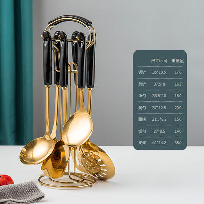 7pcs stainless steel set cooking