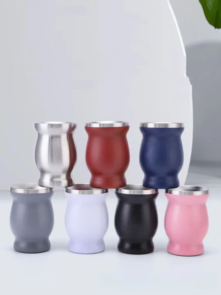 240ml Stainless Steel Mate Cup Argentinean