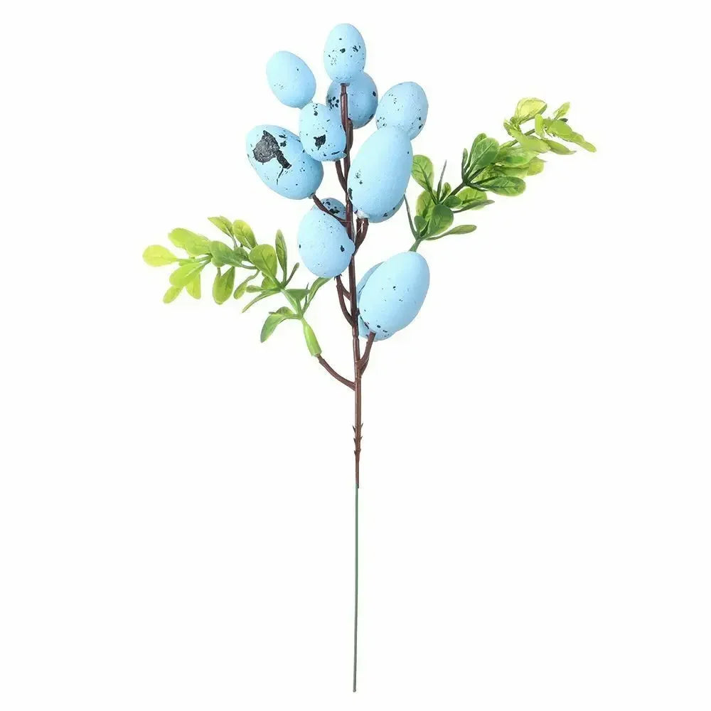 Easter Egg Tree Branch Fake Plant Happy Easter Decor