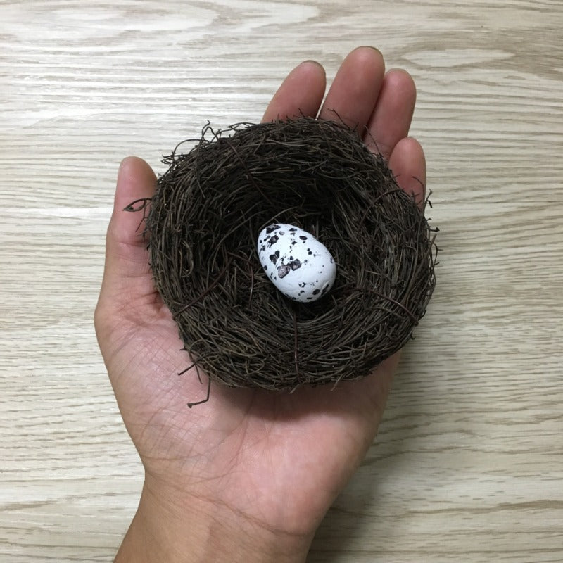 Easter Toad Vine Weaving Bird's Nest