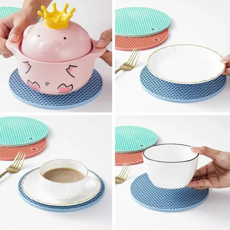 Round Heat Resistant Silicone Mat