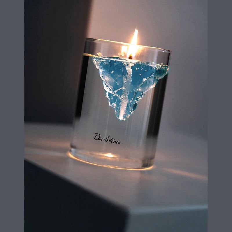 Healing Home Decorations Transparent Jelly Candles