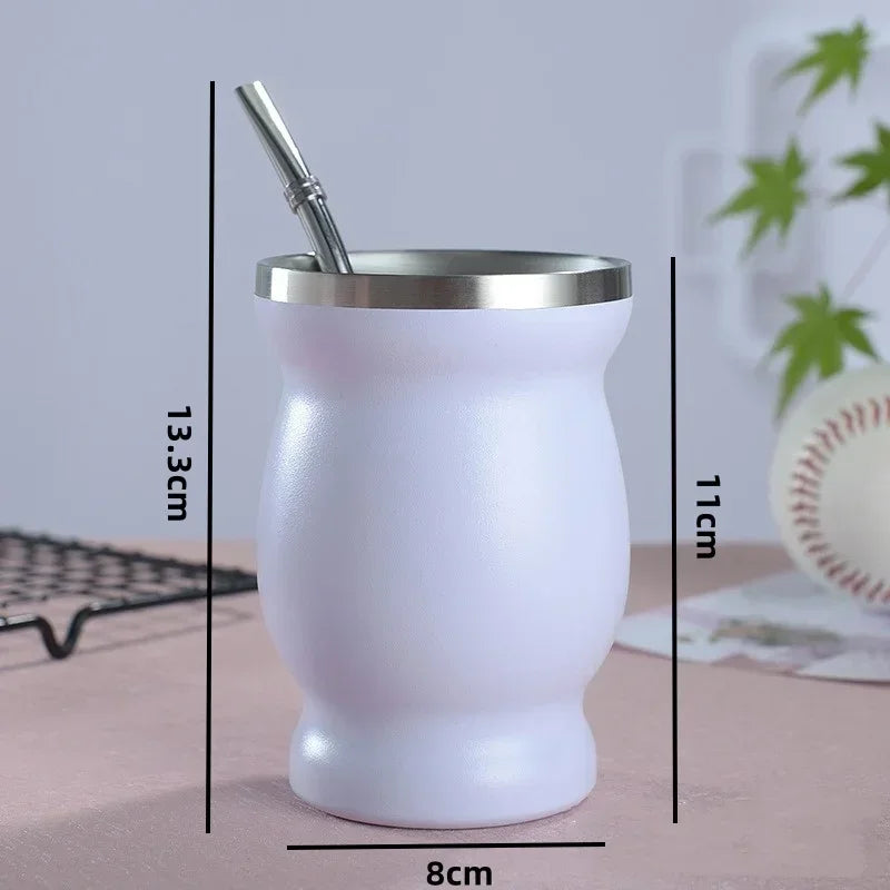 240ml Stainless Steel Mate Cup Argentinean