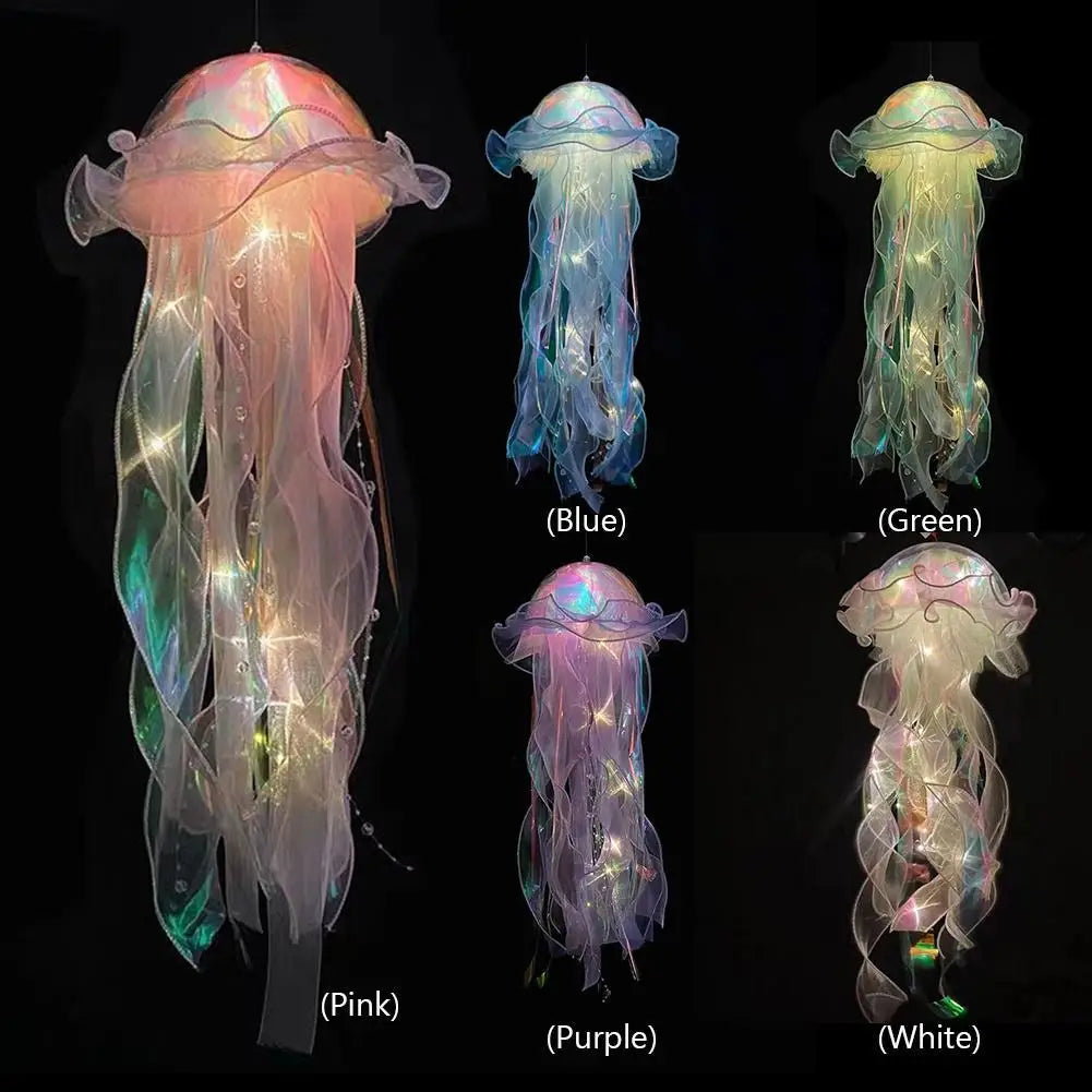 Jellyfish Lamp Under The Sea Colorful