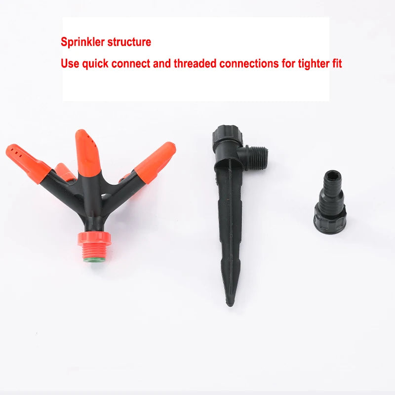 360° Rotating Pentagonal Showerhead Automatic Sprinkler