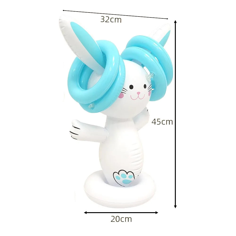 Inflatable Rabbit Ear Throwing Game Ferrule Ring