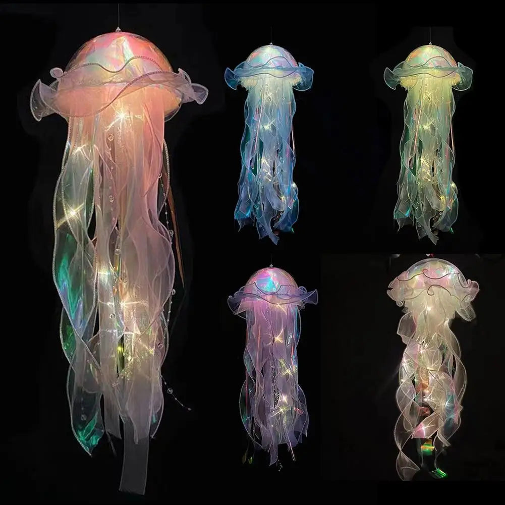 Jellyfish Lamp Under The Sea Colorful