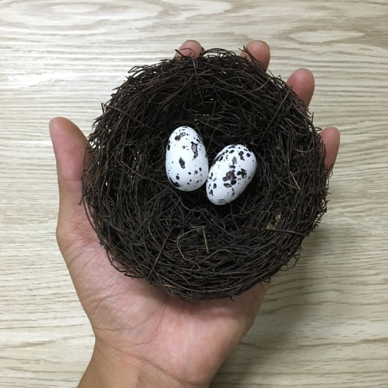 Easter Toad Vine Weaving Bird's Nest