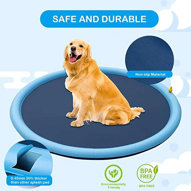 150/170cm Summer Pet Swimming Pool Inflatable