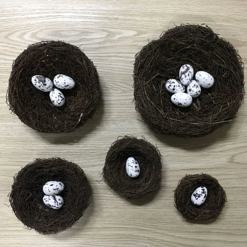 Easter Toad Vine Weaving Bird's Nest