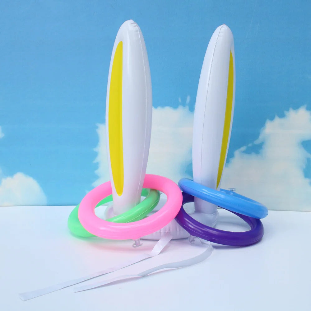 Inflatable Rabbit Ear Throwing Game Ferrule Ring