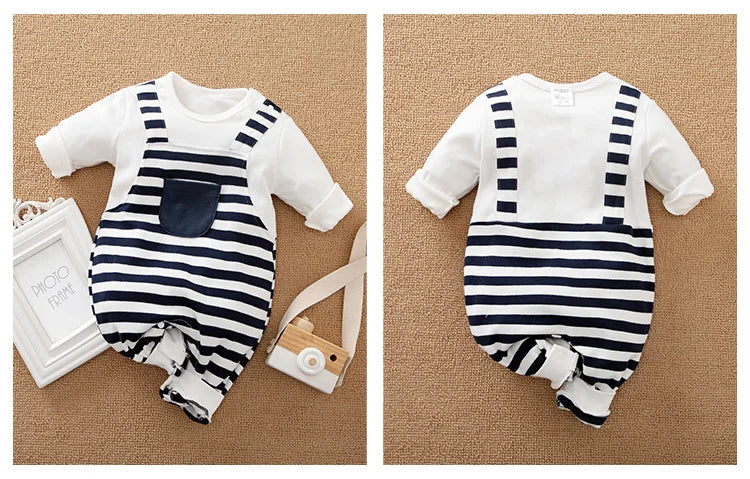 Cotton Long Sleeve Baby Bodysuit