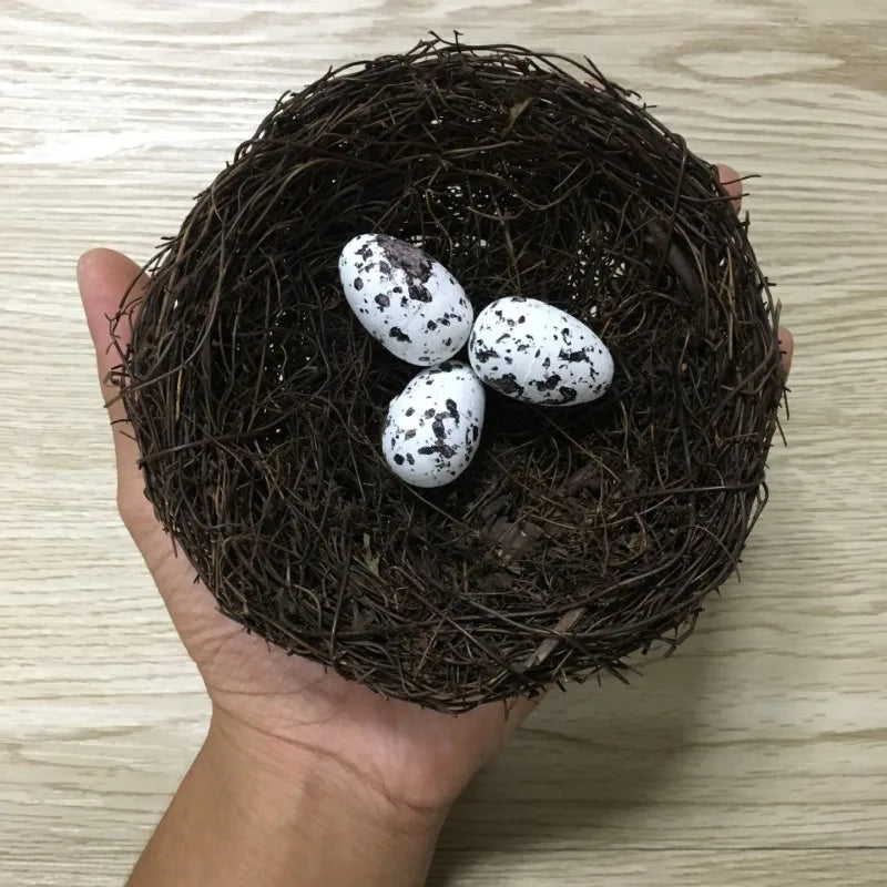 Easter Toad Vine Weaving Bird's Nest