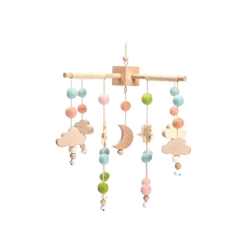 Baby Crib Mobile Bed Bell Rattle