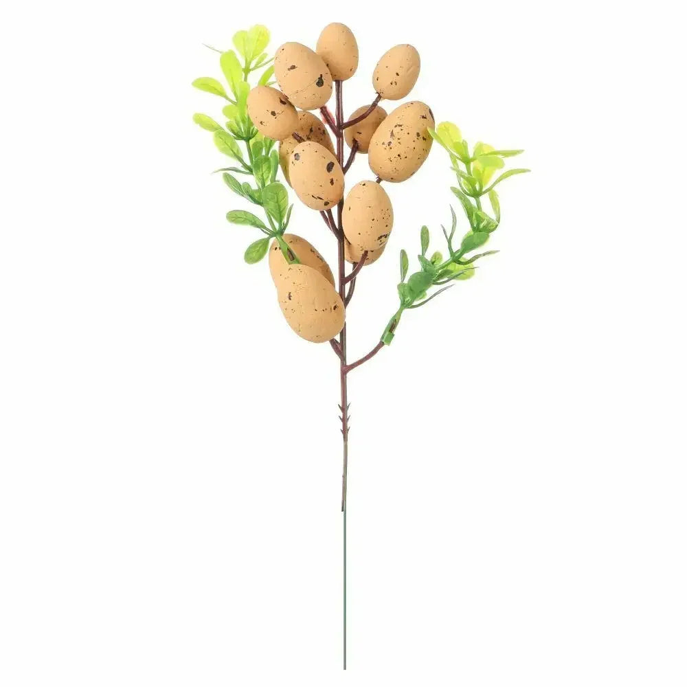 Easter Egg Tree Branch Fake Plant Happy Easter Decor