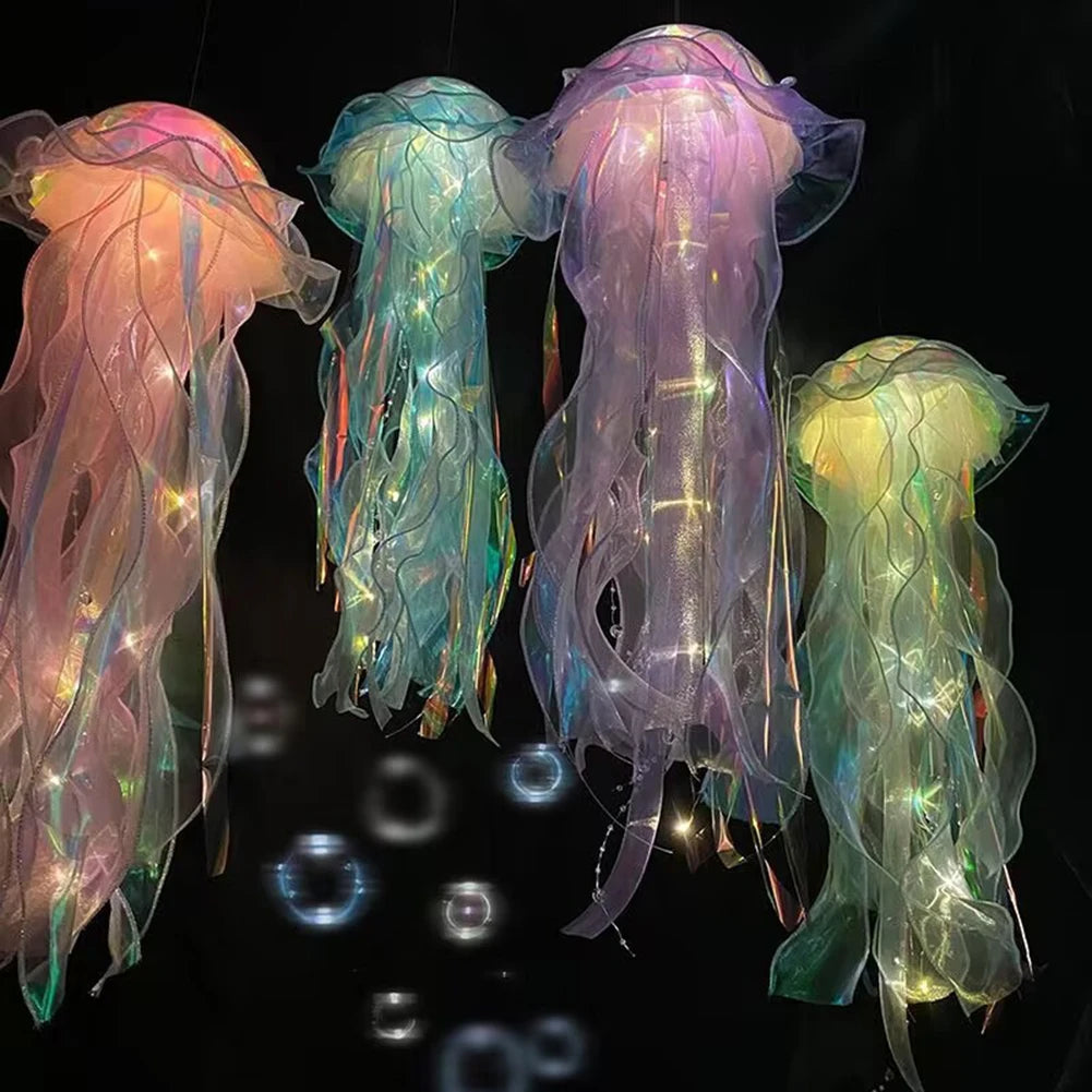 Jellyfish Lamp Under The Sea Colorful