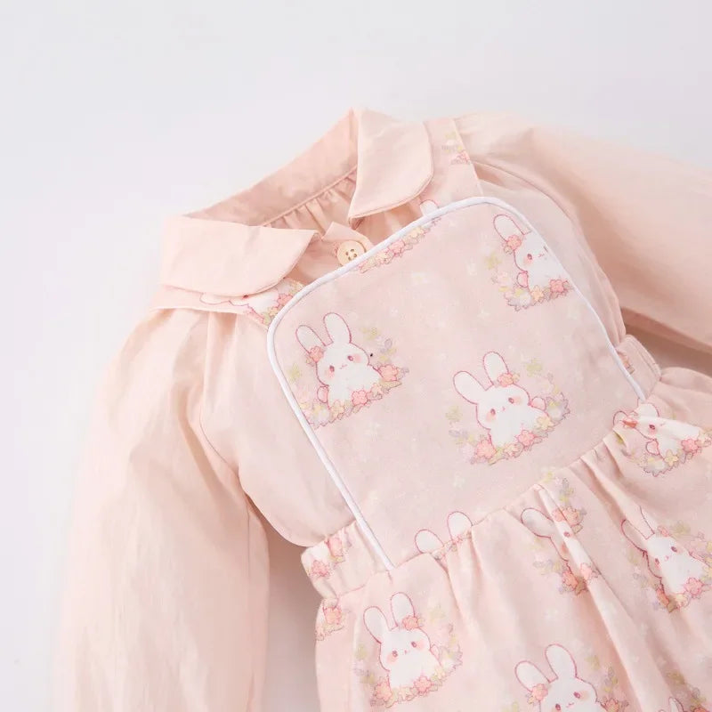 New Spring-Autumn Two-piece Set for Baby Girls