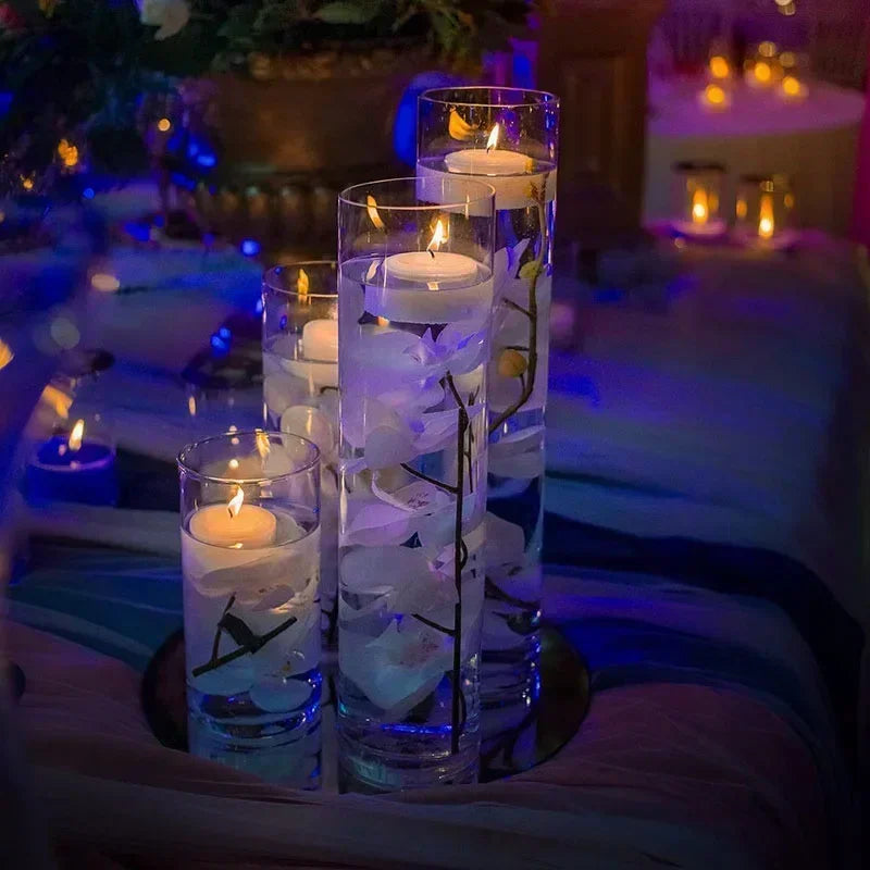 20Pcs Floating Candles Smokeless