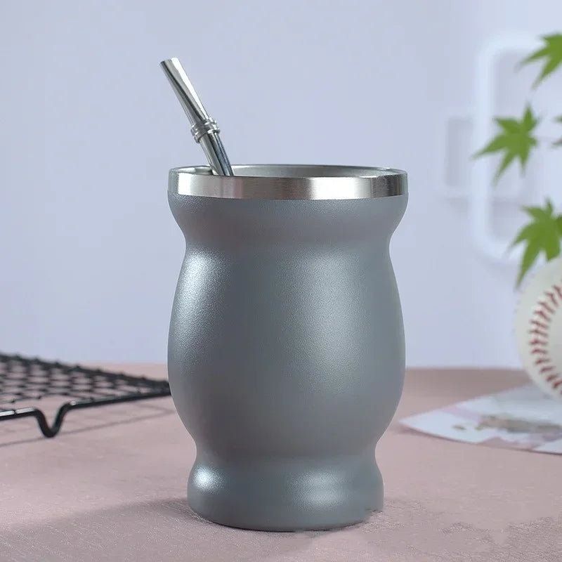 240ml Stainless Steel Mate Cup Argentinean