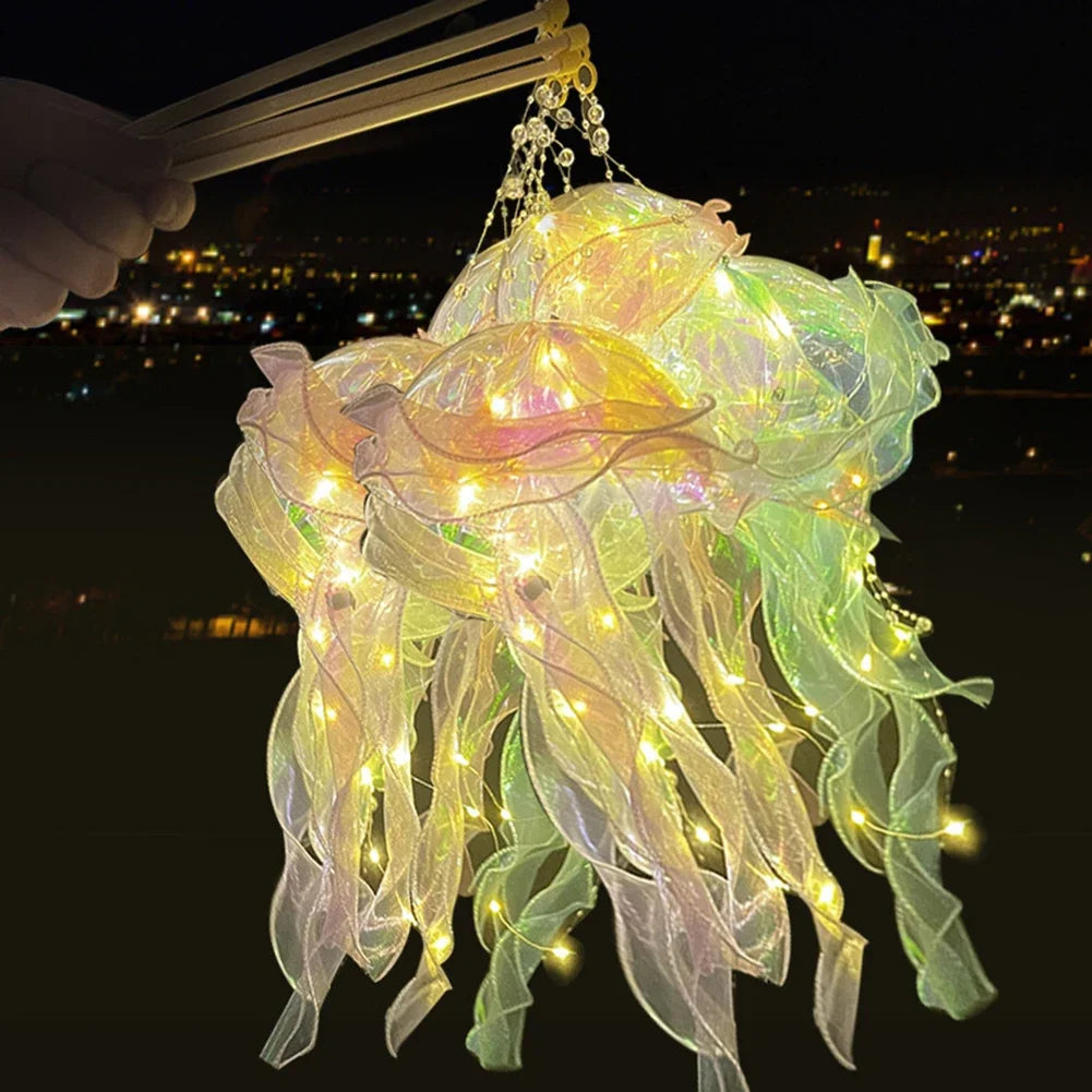 Jellyfish Lamp Under The Sea Colorful