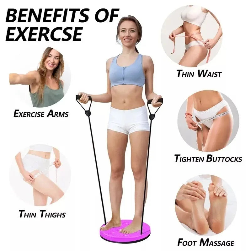 Exercise Waist Balance Board Plate Home Fitness Equipment