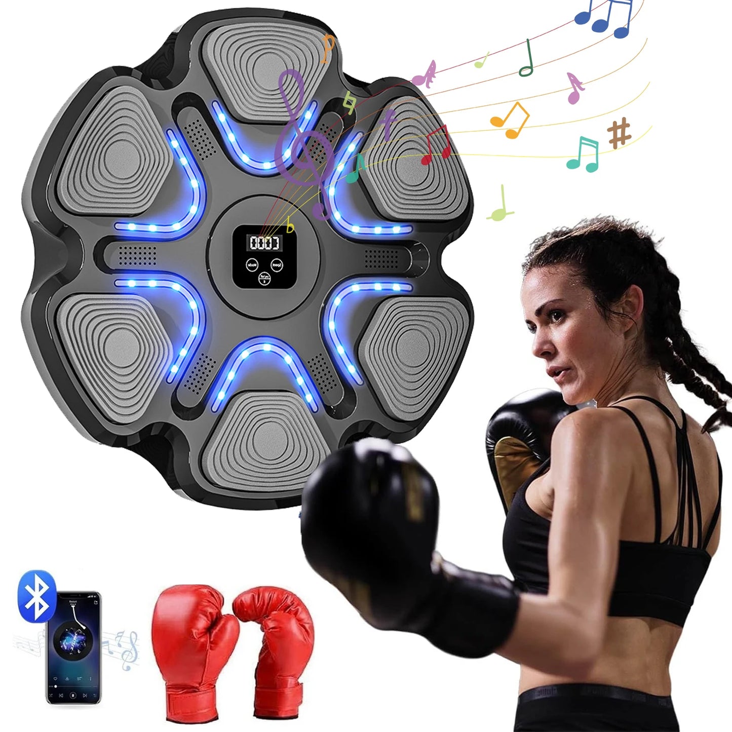 New Smart Music Boxing Machine Adult/Children