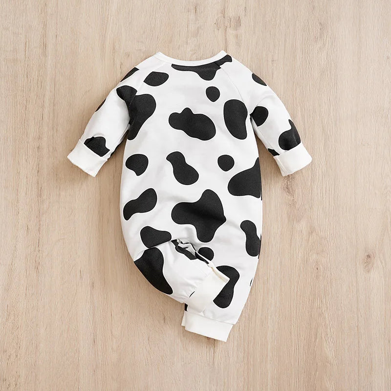 Spring And Autumn Boys And Girls Cute Baby Bodysuit