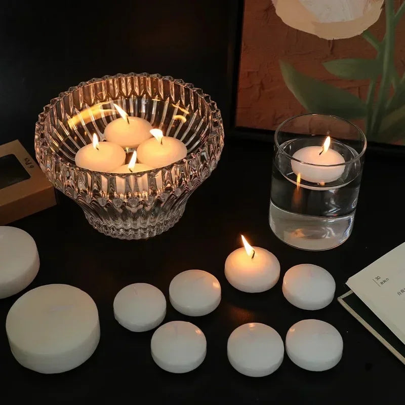 20Pcs Floating Candles Smokeless