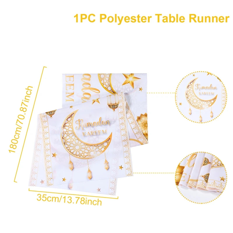 Ramadan Decoration 2025 Table Runner