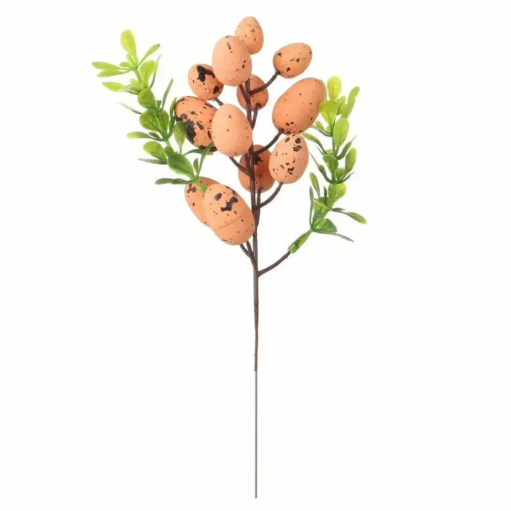 Easter Egg Tree Branch Fake Plant Happy Easter Decor