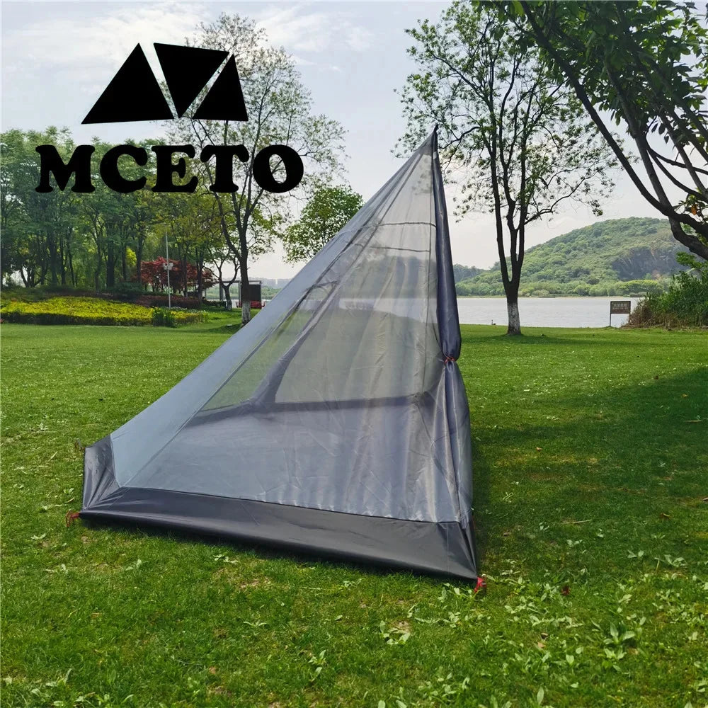 320/400 Pyramid Teepee Mest Tent Ultralight Outdoor Mosquito Net