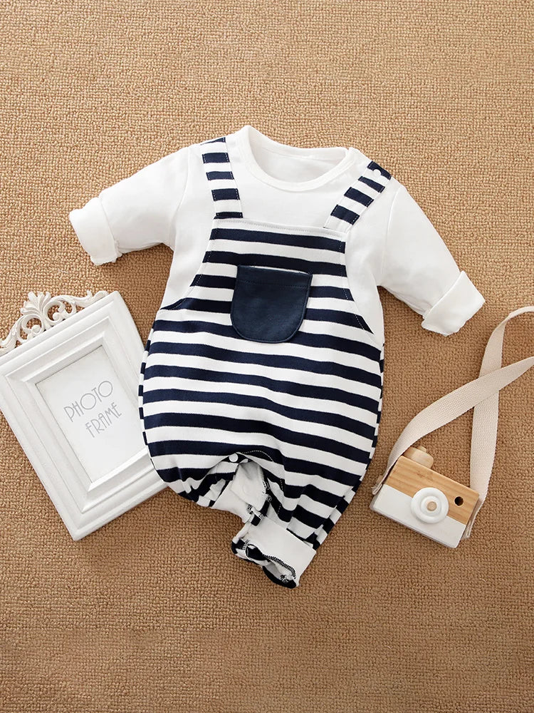 Cotton Long Sleeve Baby Bodysuit
