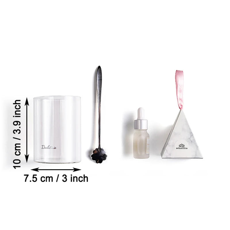 Healing Home Decorations Transparent Jelly Candles