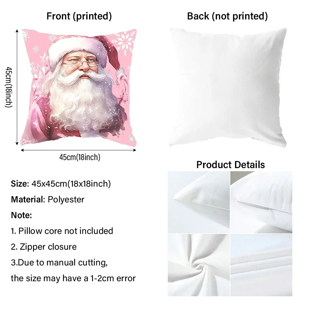 Easter Bunny Print Pattern Home Decor Pillowcase