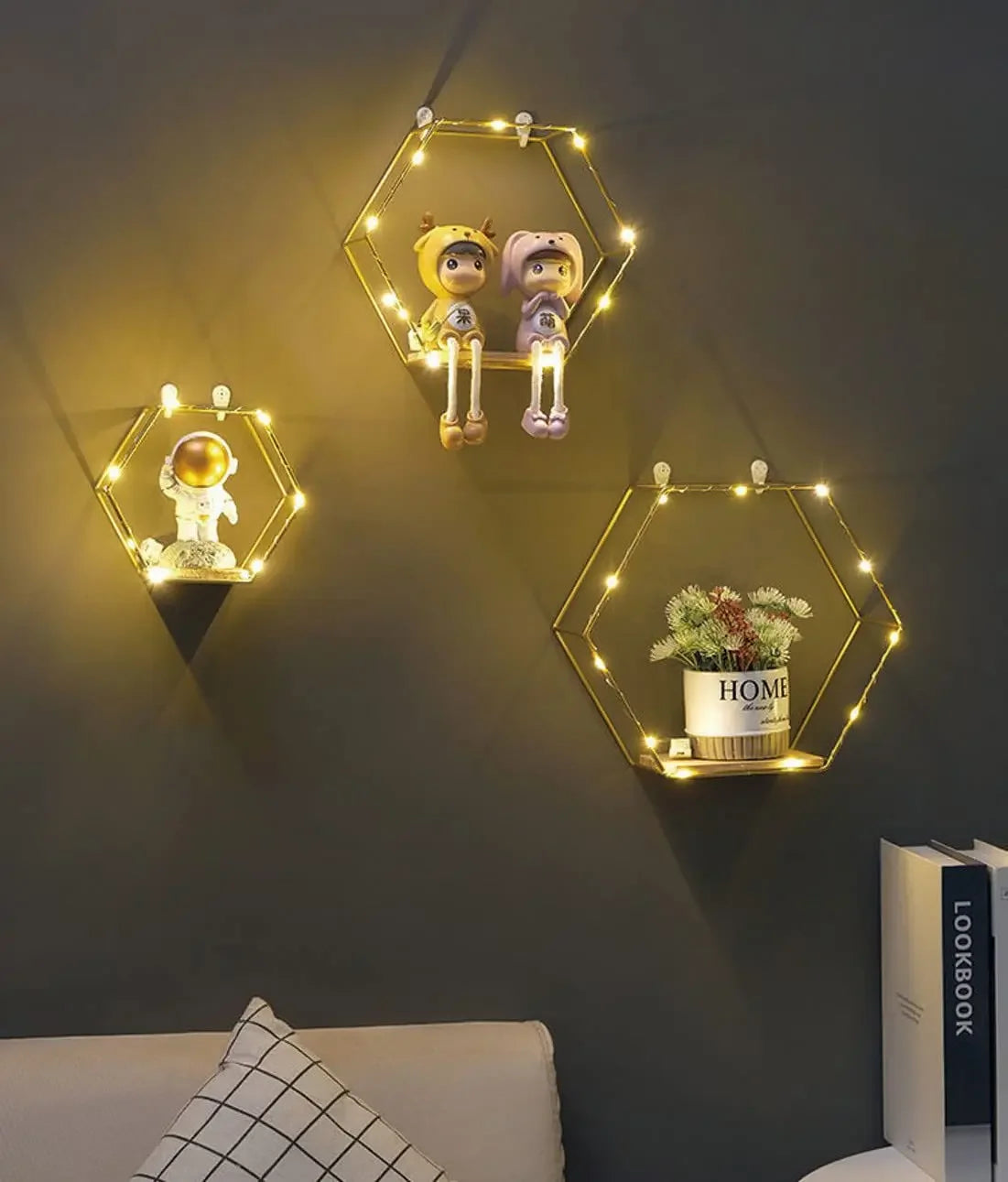 Floating Wall Shelf Sundries Storage