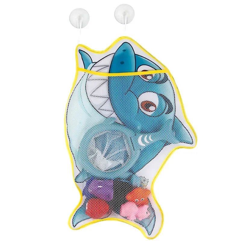 Baby Shower Bath Toys Storage Mesh with Strong Suction Cups