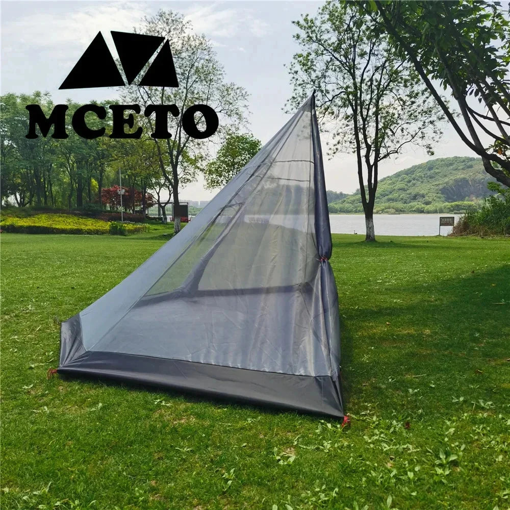 320/400 Pyramid Teepee Mest Tent Ultralight Outdoor Mosquito Net