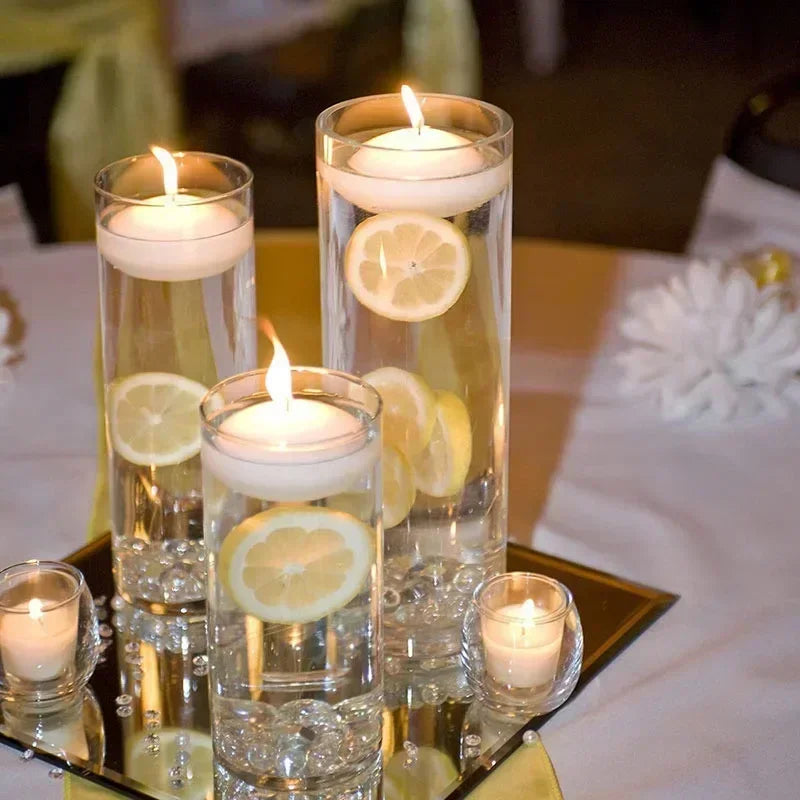 20Pcs Floating Candles Smokeless