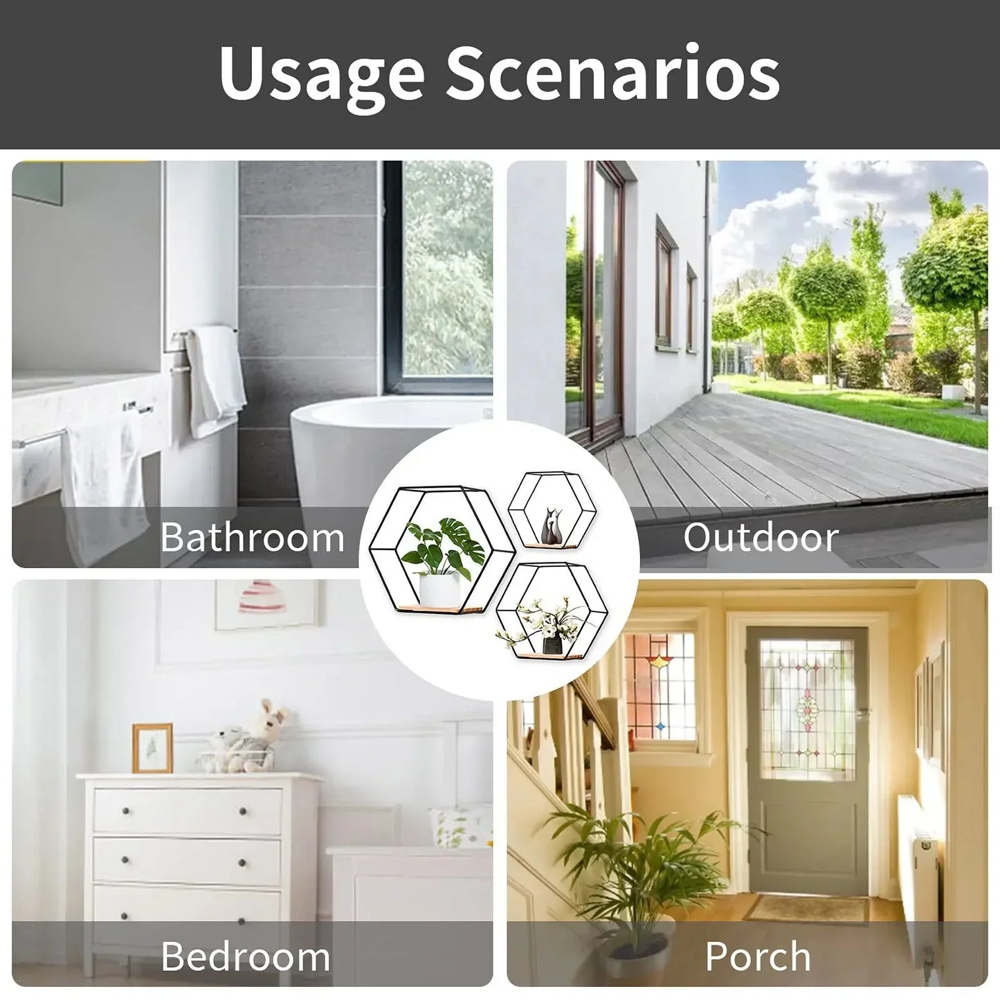 Floating Wall Shelf Sundries Storage