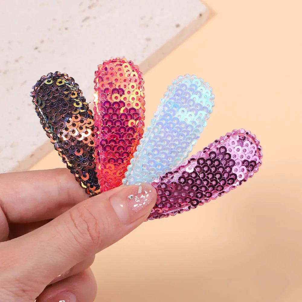10Pcs/Set BB Hair Clips for Kids Handmade