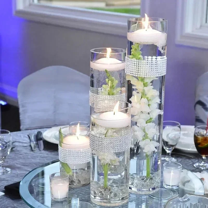 20Pcs Floating Candles Smokeless