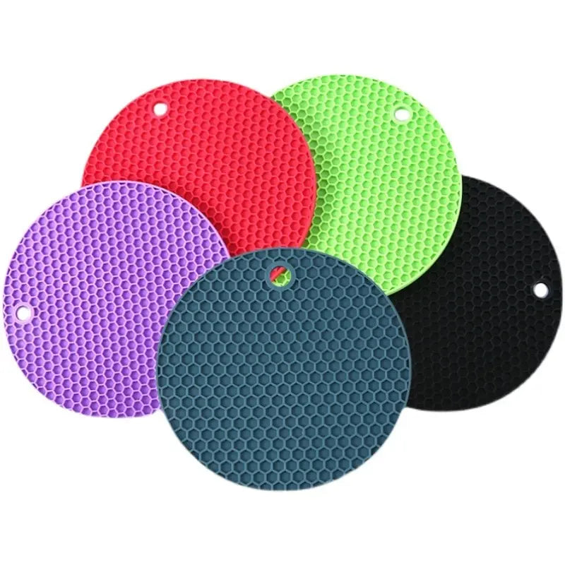 Round Heat Resistant Silicone Mat