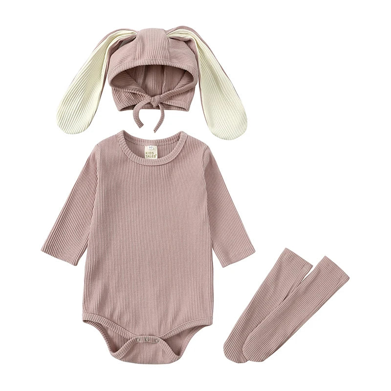 2025 Easter Day Rabbit Baby Rompers Spring Toddler