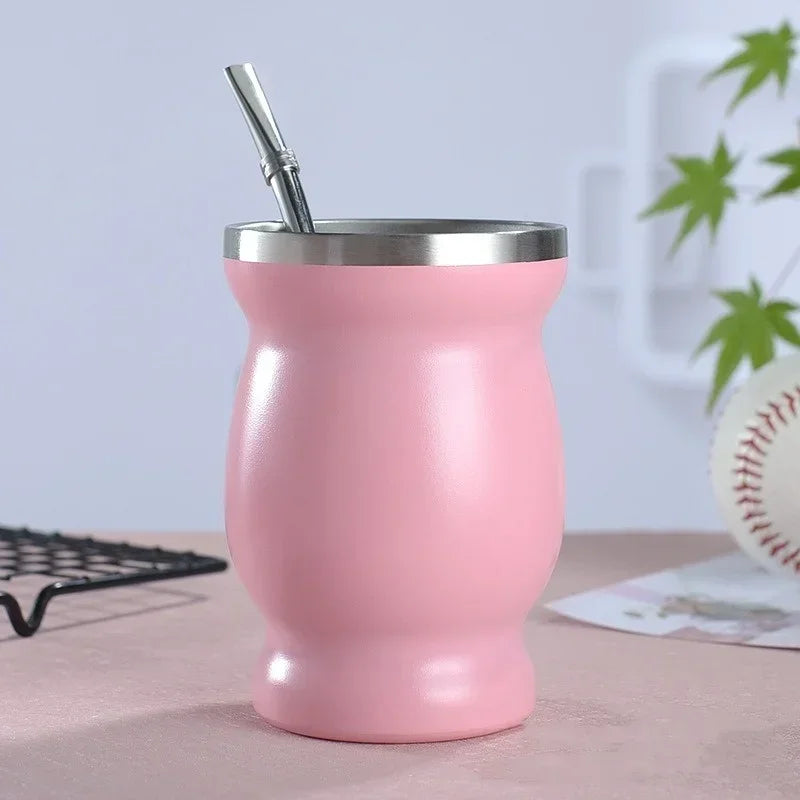 240ml Stainless Steel Mate Cup Argentinean