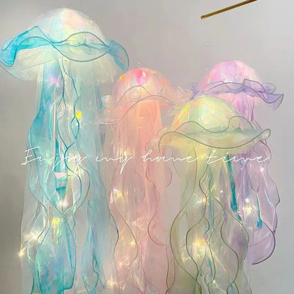 Jellyfish Lamp Under The Sea Colorful