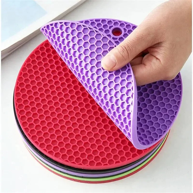 Round Heat Resistant Silicone Mat