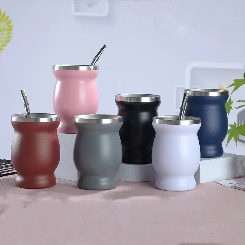 240ml Stainless Steel Mate Cup Argentinean